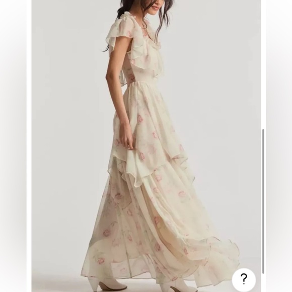 LoveShackFancy Noni Dress NWT Magnolia - Picture 4 of 7